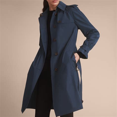 burberry single breasted trench|burberry women's fitted trench coat.